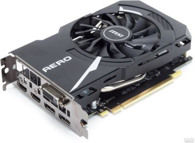 Лот: 17823841. Фото: 1. Видеокарта msi gtx 1060 aero ОС... Видеокарты