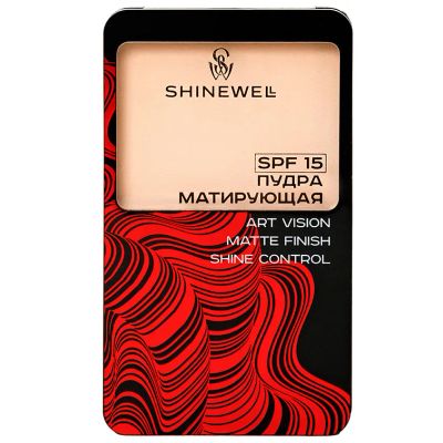 Лот: 15956962. Фото: 1. Shinewell Пудра матирующая SPF... Макияж