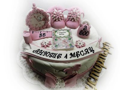 Лот: 8164547. Фото: 1. Торт на один месяц. Торты, пирожные