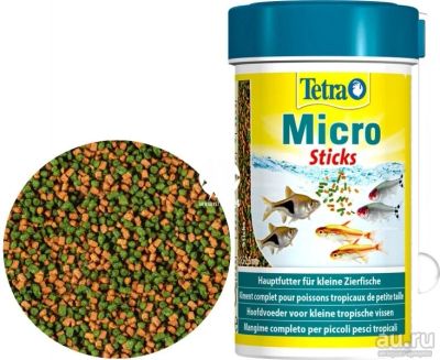 Лот: 17102524. Фото: 1. TETRA micro sticks 100ml микро... Корма