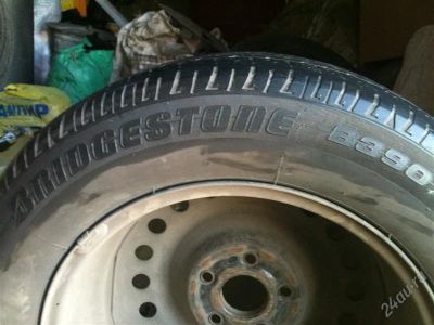 Лот: 2666191. Фото: 1. 205/65 R16 BRIDGESTONE B390 2... Шины