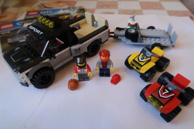 Лот: 10228190. Фото: 1. Lego Лего 60148 ATV Race Team... Конструкторы