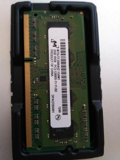 Лот: 9658541. Фото: 1. Память DDR3 (MT8JTF25664HZ-1G6M1... Оперативная память