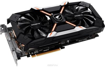 Лот: 10651279. Фото: 1. Видеокарта Gigabyte GeForce GTX... Видеокарты