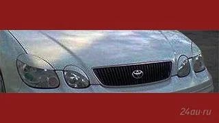 Лот: 2159370. Фото: 1. Реснички на Toyota Aristo 160... Детали тюнинга