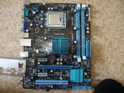 Лот: 11125699. Фото: 1. Материнская плата Asus p5g41T-m... Материнские платы