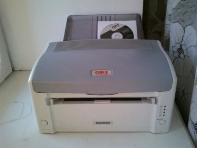 Лот: 3406813. Фото: 1. Принтер OKI B2200 (б/у) рабочий... Лазерные принтеры