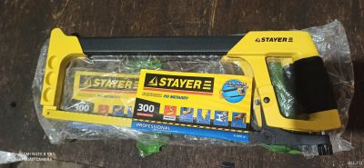 Лот: 17588517. Фото: 1. Ножовка по металлу Stayer professional... Ручной инструмент