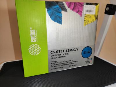 Лот: 25726027. Фото: 1. Чернила Cactus CS-GT51-52. Картриджи, расходные материалы