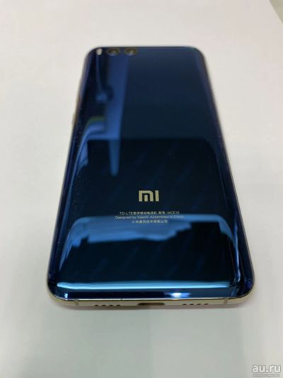 Лот: 13865639. Фото: 1. Смартфон Xiaomi Mi6 128Gb Blue... Смартфоны