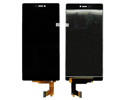 Лот: 20888862. Фото: 1. Дисплей Huawei P8 + тачскрин черный... Дисплеи, дисплейные модули, тачскрины