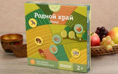 Лот: 12719897. Фото: 1. Простые Правила: Лото. Родной... Настольные игры, карты