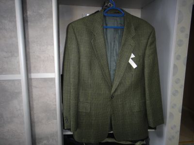 Лот: 25109711. Фото: 1. Пиджак шерстяной в стиле casual... Пиджаки