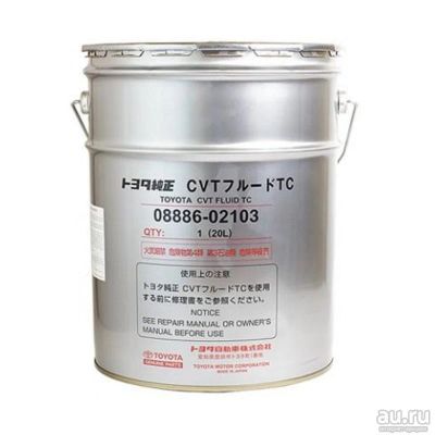 Лот: 12496725. Фото: 1. Toyota CVT Fluid TC 1 л на розлив. Масла, жидкости