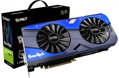 Лот: 11321016. Фото: 1. GTX1080Ti GameRock Premium Гарантия... Видеокарты