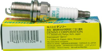 Лот: 23600953. Фото: 1. Свеча зажигания Denso IK20. Двигатель и элементы двигателя