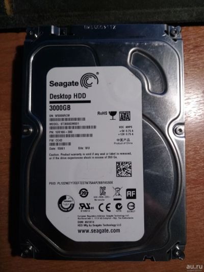 Лот: 18061229. Фото: 1. HDD жесткий диск на 3 №2. Жёсткие диски (HDD)