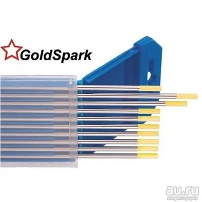 Лот: 17427104. Фото: 1. Вольфрам GoldSpark WL-15 d=2,0мм... Электроды, проволока для сварки