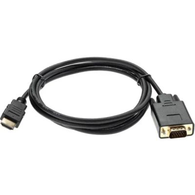 Лот: 19173783. Фото: 1. Кабель HDMI - VGA 1.8 м VCOM... Шлейфы, кабели, переходники