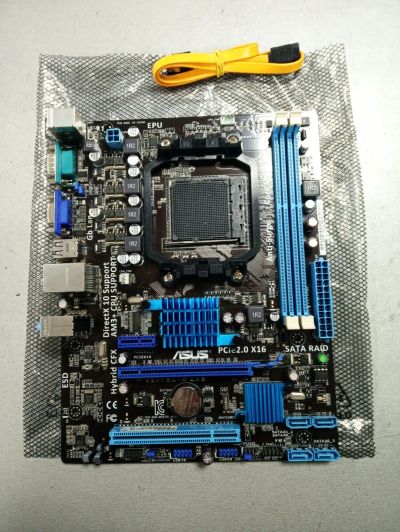 Лот: 20336557. Фото: 1. Материнская плата Micro-ATX Asus... Материнские платы