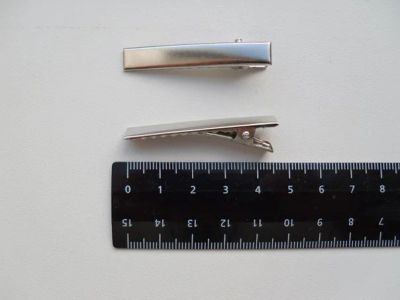 Лот: 9871576. Фото: 1. Основа для броши крокодил 45 мм. Другое (ручная работа)