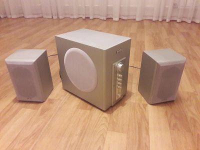 Лот: 11497173. Фото: 1. Акустическая система с сабуфером... Акустические системы