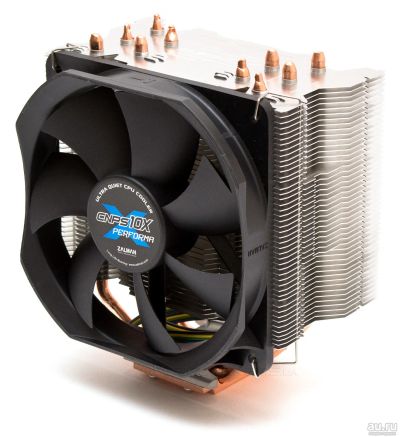 Лот: 17089468. Фото: 1. Zalman CNPS10X Performa (5 медных... Системы охлаждения
