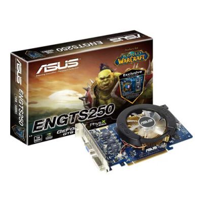 Лот: 7028895. Фото: 1. ASUS GeForce GTS 250 / 1GB. Видеокарты