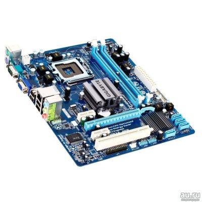 Лот: 13034591. Фото: 1. Gigabyte GA-G41MT-S2. Материнские платы