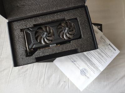 Лот: 13215801. Фото: 1. Видеокарта Palit GeForce GTX 1060... Видеокарты