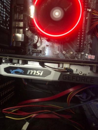 Лот: 18929150. Фото: 1. видеокарта MSI gtx 1660. Видеокарты