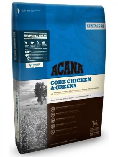 Лот: 11025196. Фото: 1. Корм Acana Cobb Chicken & Greens... Корма