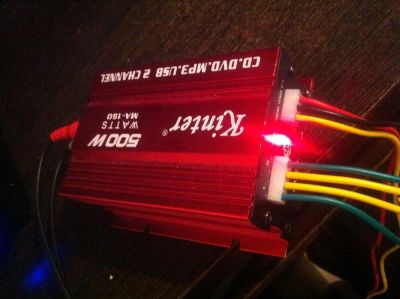 Лот: 3469321. Фото: 1. усилитель 2 канала kinter 500W. Усилители