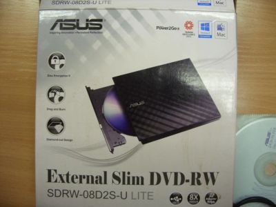 Лот: 6023448. Фото: 1. USB-DVD привод,оптический привод... Приводы CD, DVD, BR, FDD
