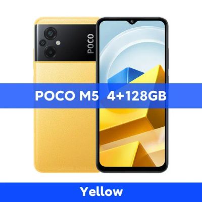 Лот: 19624088. Фото: 1. Смартфон Poco M5 4\128Гб \Yellow... Смартфоны