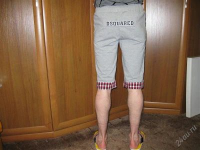 Лот: 984894. Фото: 1. Бриджи DSQUARED. Футболки, поло