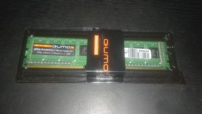 Лот: 17003736. Фото: 1. Qumo ddr3 8gb. Оперативная память