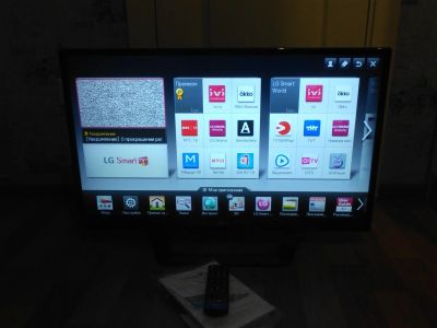 Лот: 10541535. Фото: 1. LG32LM640t (82см) smart, 3d. Телевизоры