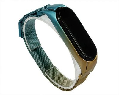 Лот: 20886249. Фото: 1. Ремешок Xiaomi Mi Band 5 Milanese... Смарт-часы, фитнес-браслеты, аксессуары