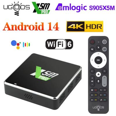 Лот: 21106869. Фото: 1. Tv Box Ugoos X5M PRO 4GB DDR4-32GB... Медиаплееры