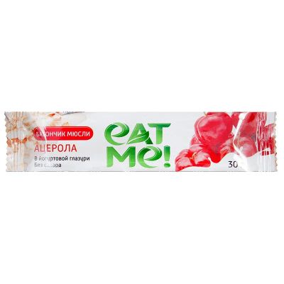 Лот: 23723801. Фото: 1. Eat Me! Батончик мюсли ацерола... Лекарства