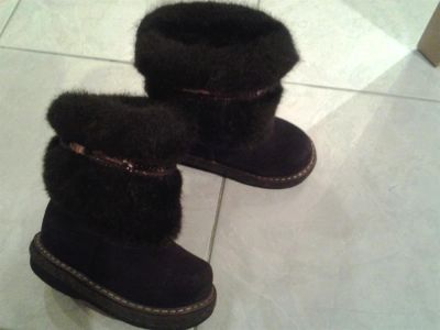 Лот: 3384046. Фото: 1. унты детские 24 размер. Валенки, угги, унты