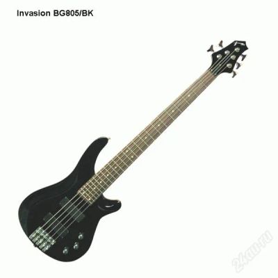 Лот: 1266012. Фото: 1. 5-струнный бас Invasion bg805... Гитары