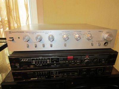 Лот: 3088586. Фото: 1. Усилитель Radiotehnika (сделан... Усилители, эквалайзеры