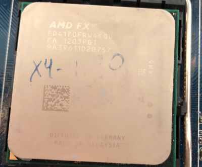 Лот: 11812583. Фото: 1. AMD FX-4170. Процессоры