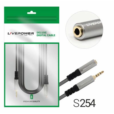 Лот: 24589323. Фото: 1. Кабель Live Power H229 Jack 3... Дата-кабели, переходники