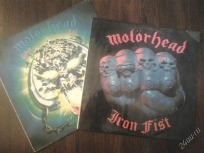 Лот: 2659777. Фото: 1. 2 винила Motorhead. Аудиозаписи