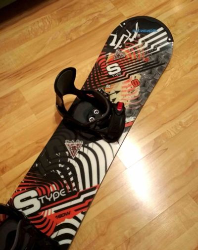 Лот: 10981603. Фото: 1. Сноуборд Black Fire S Type 160... Сноуборды