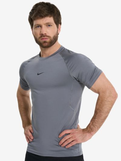 Лот: 24400928. Фото: 1. Футболка мужская Nike, Серый. Другое (спортивная одежда)