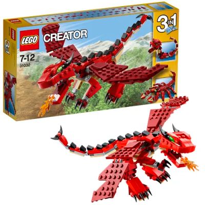 Лот: 8230634. Фото: 1. Лего Lego Creator Огнедышащий... Конструкторы